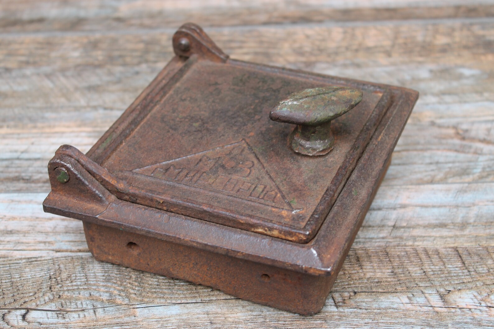 Cast iron stove door antique small oven door vintage russian Etsy