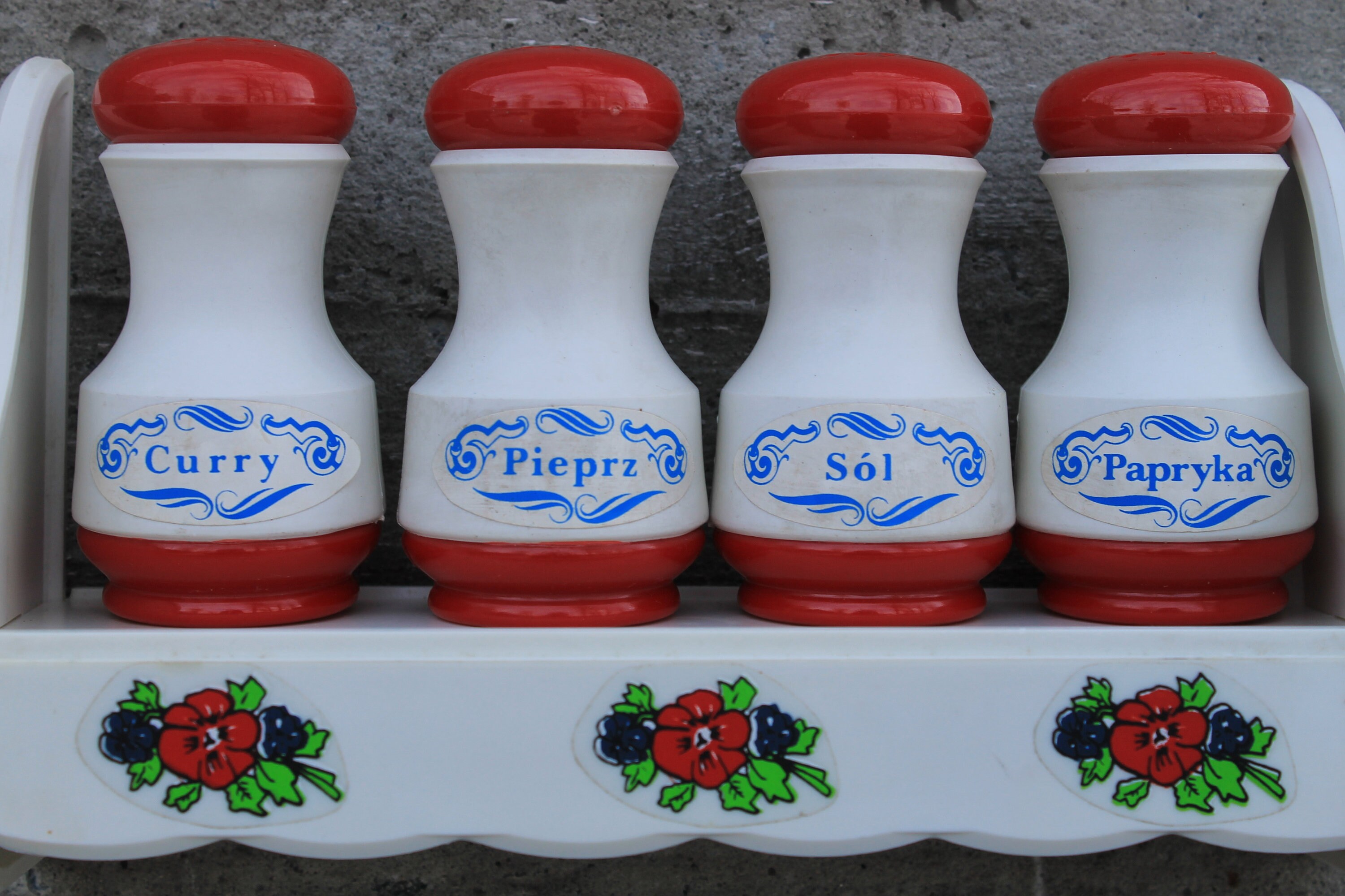 ヴィンテージ☆スパイスキャニスター キッチン用キャニスター ヴィンテージ、農家風キャニスター