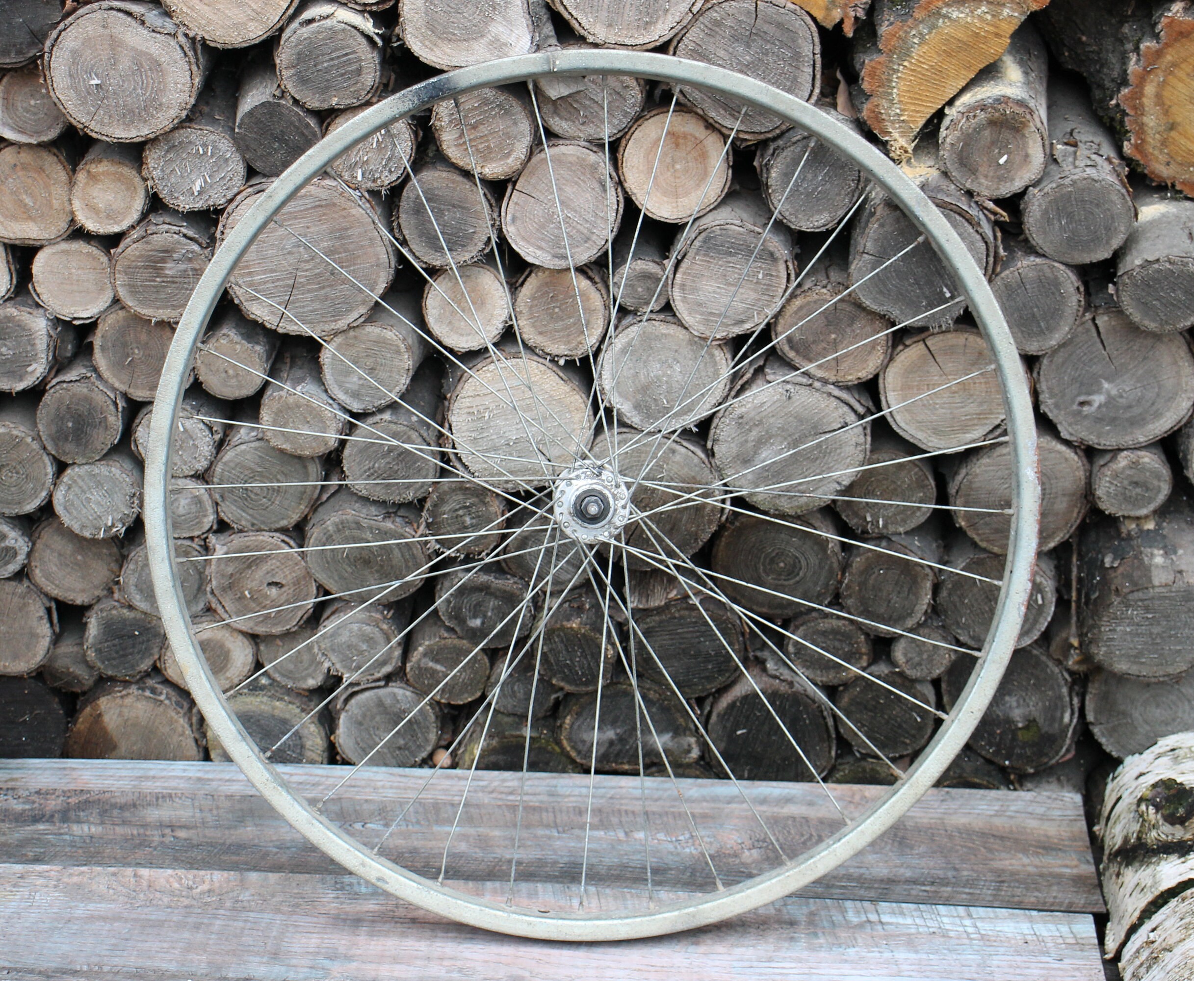 Soviet bicycle wheel 248 in vintage bike wheel for wall Etsy