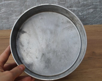 Aluminum Round Bread Pan, Pie & Muffin Baking, 7.08 inch