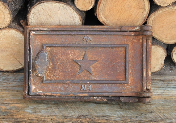 Sast Iron Oven Door Soviet Stove Door Vintage Cast Iron Oven Etsy