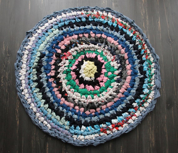 Round Chair Pads Kitchen Chair Pads Colorful Carpet Round Hooked Rug for Rustic Home Decor Handmade Mat for Gift for Grandmother. Etsy New Zealand