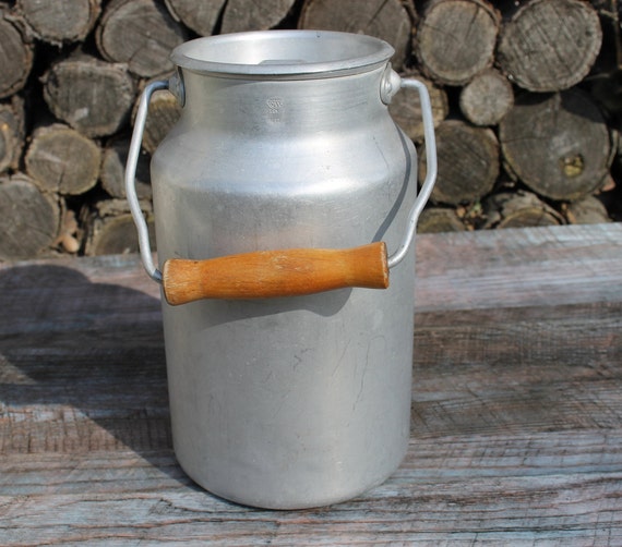 Jars & Containers Home & Living farmhouse decor Aluminium milk jar whis