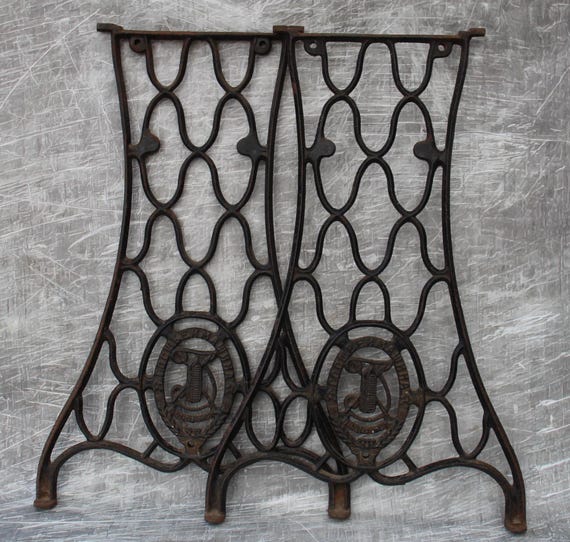 Vintage metal table legs discount