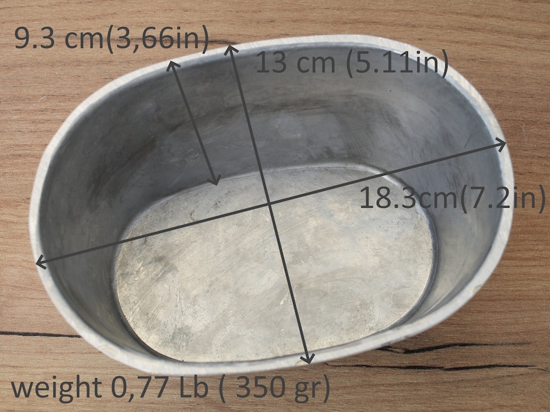 Cake pan, aluminum bread pan,bread form, popover pan,Kitchen,baking accessory,round baking dish, Round Plate,Round Baking Dish, Ukraine image 4