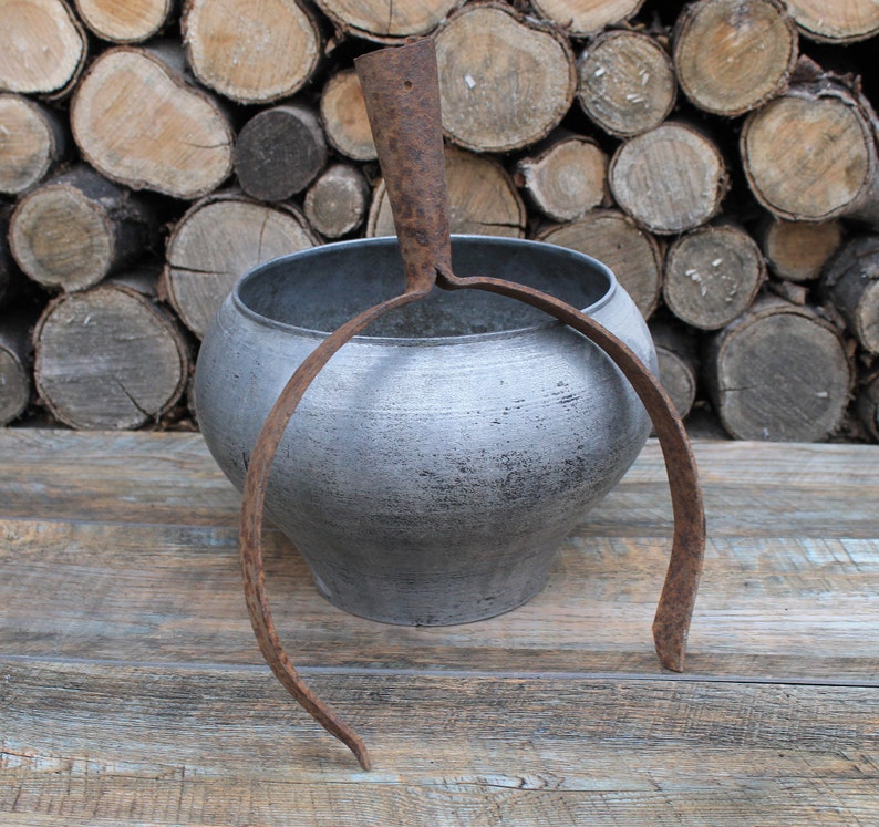 Antique Wood Stove Tools Home Kiln Tool Tool to Move Pots Etsy