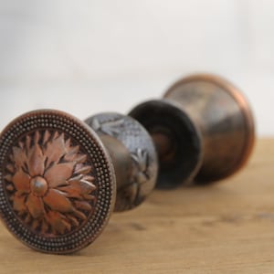 Vintage Victorian-Style Round Door Handle – Solid Timeless Hardware