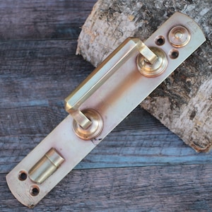 Brass antique large door handle 1900s, vintage front door handle, barn door wall decor, rustic metal door handle, outdoor door knob.