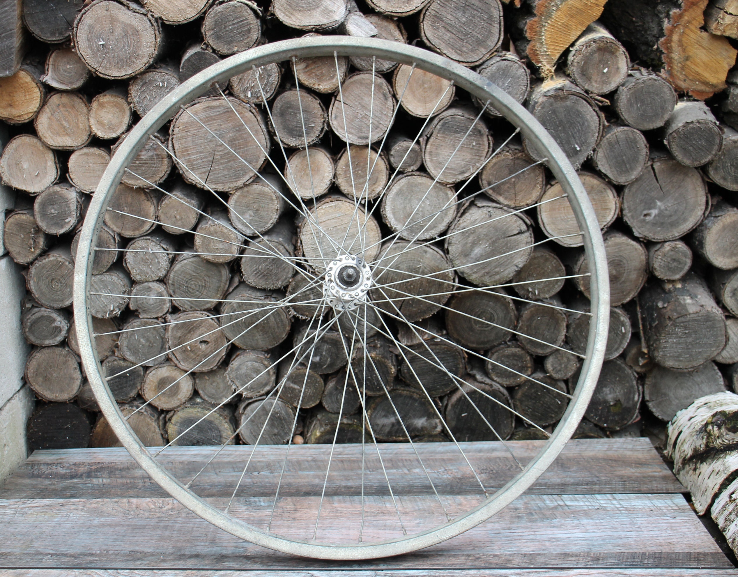 Soviet bicycle wheel 248 in vintage bike wheel for wall Etsy