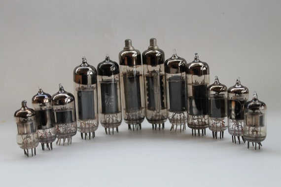 Tv Lamp Set Of Rare 12 Vacuum Tube Radio For Steampunk Decor Etsy
