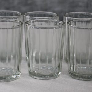 Set of 6 Russian vodka glass,soviet shot glasses,vintage shot glass,whiskey glass,vintage glassware,whiskey glass set,scotch glasses.Ukraine
