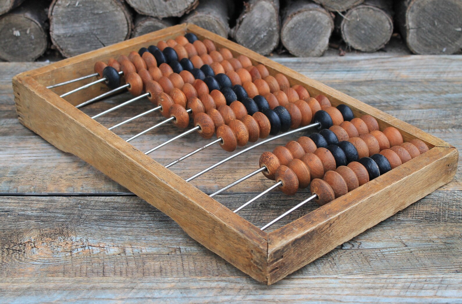 Wooden Large Abacus Vintage Abacus for Accountant Gift - Etsy
