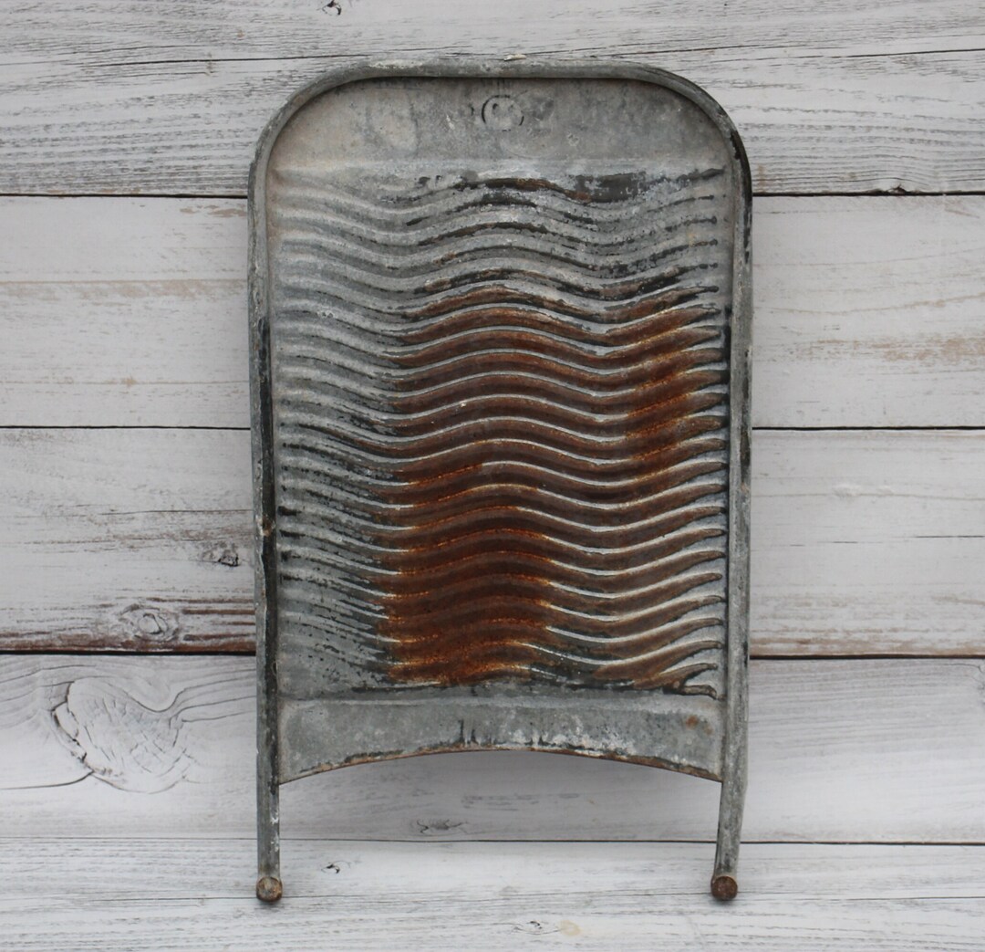 Washboard Metal Soviet Wash Board for Farmhouse Garden Etsy