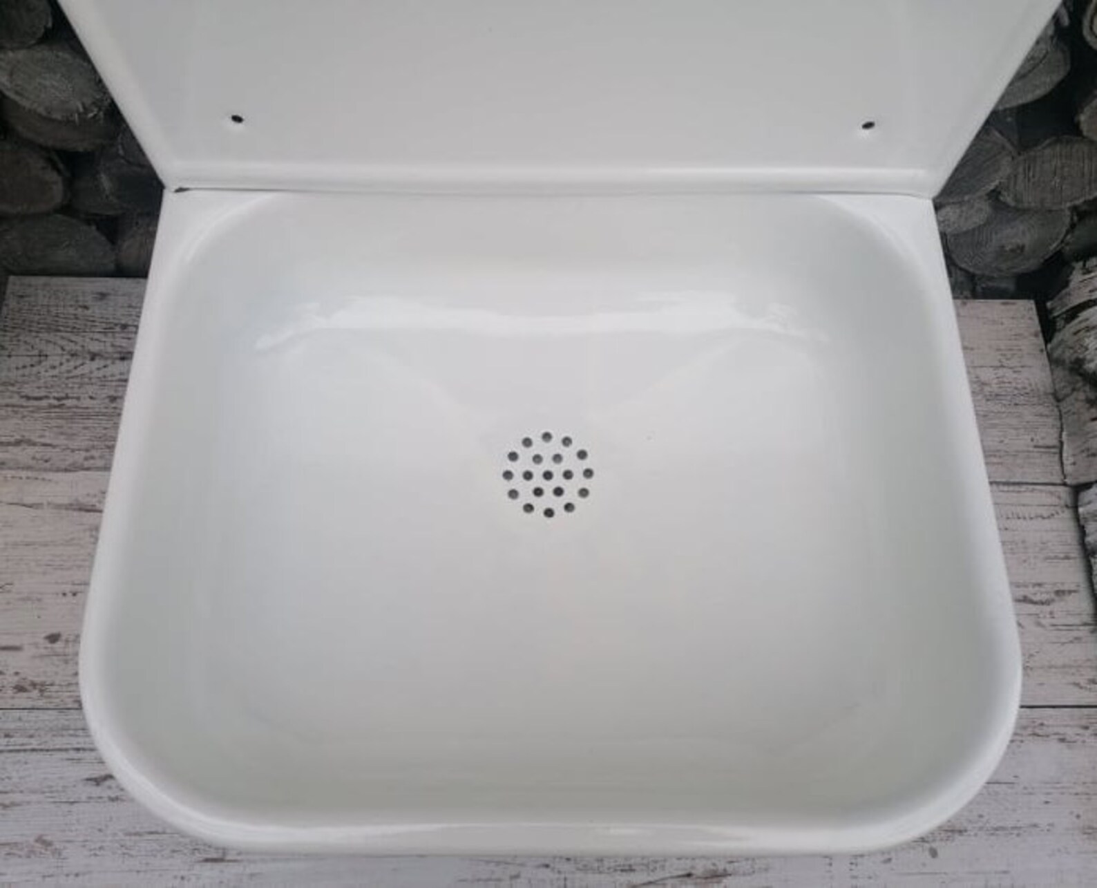 NEW Sink enamel kitchen sink vintage white farmhouse sink Etsy