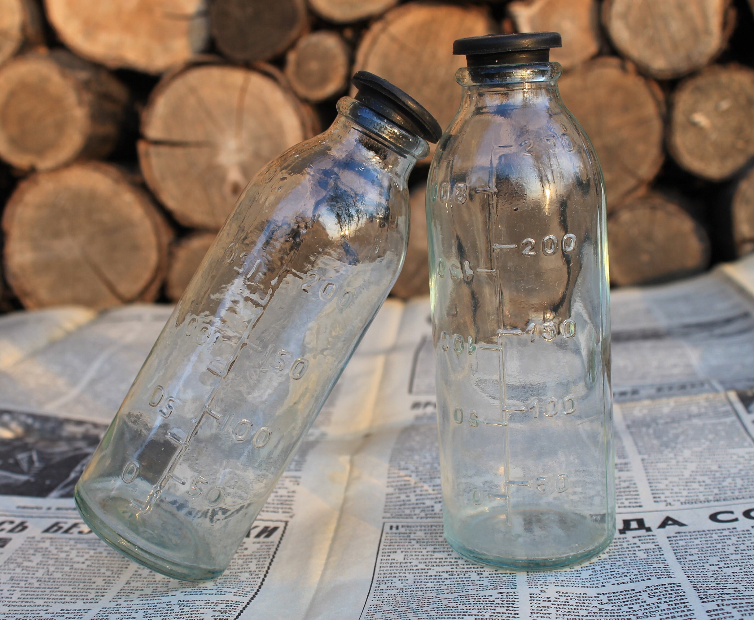 Set of 2 Soviet Medical Banks Vintage Glass Jar Laboratory Etsy
