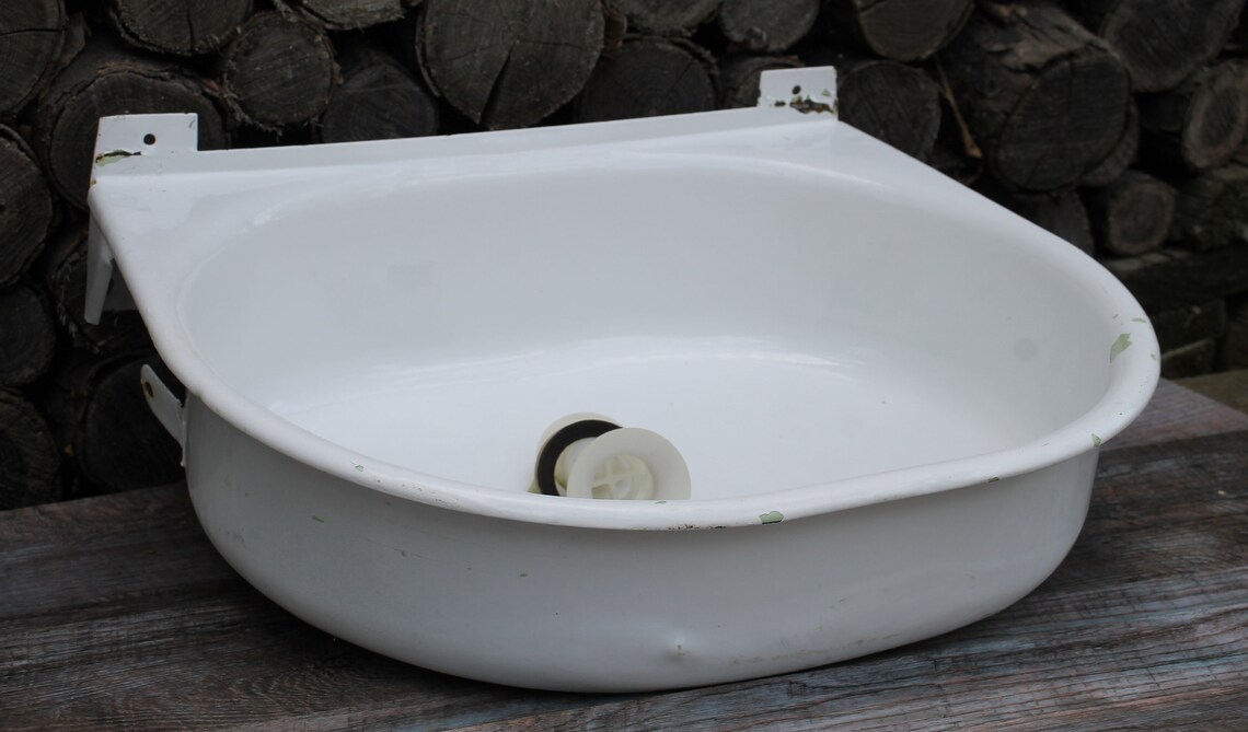 Waschbecken Bauernhaus Spüle Vintage Waschbecken antikes | Etsy