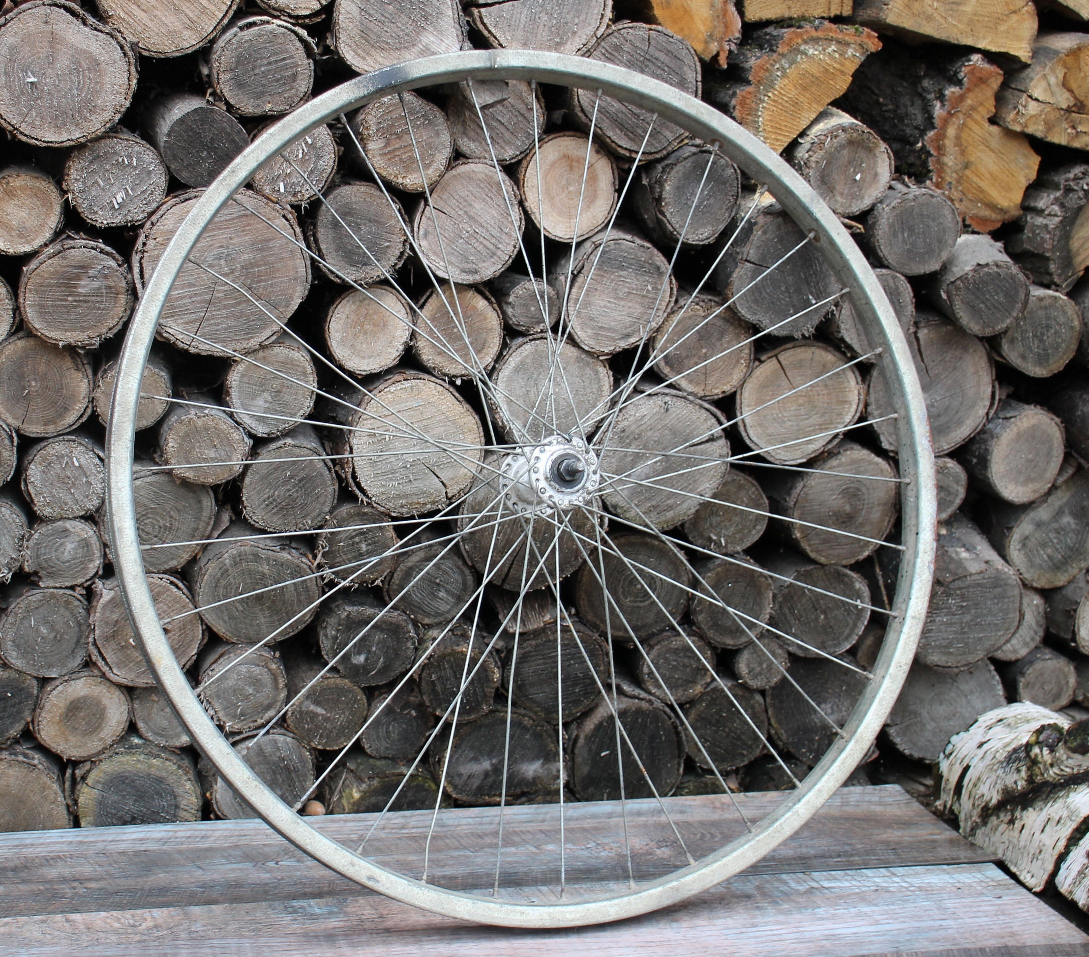 Soviet bicycle wheel 248 in vintage bike wheel for wall Etsy