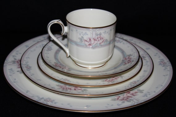 Vintage Noritake Magnificence Fine Bone China Set for 4 - Etsy