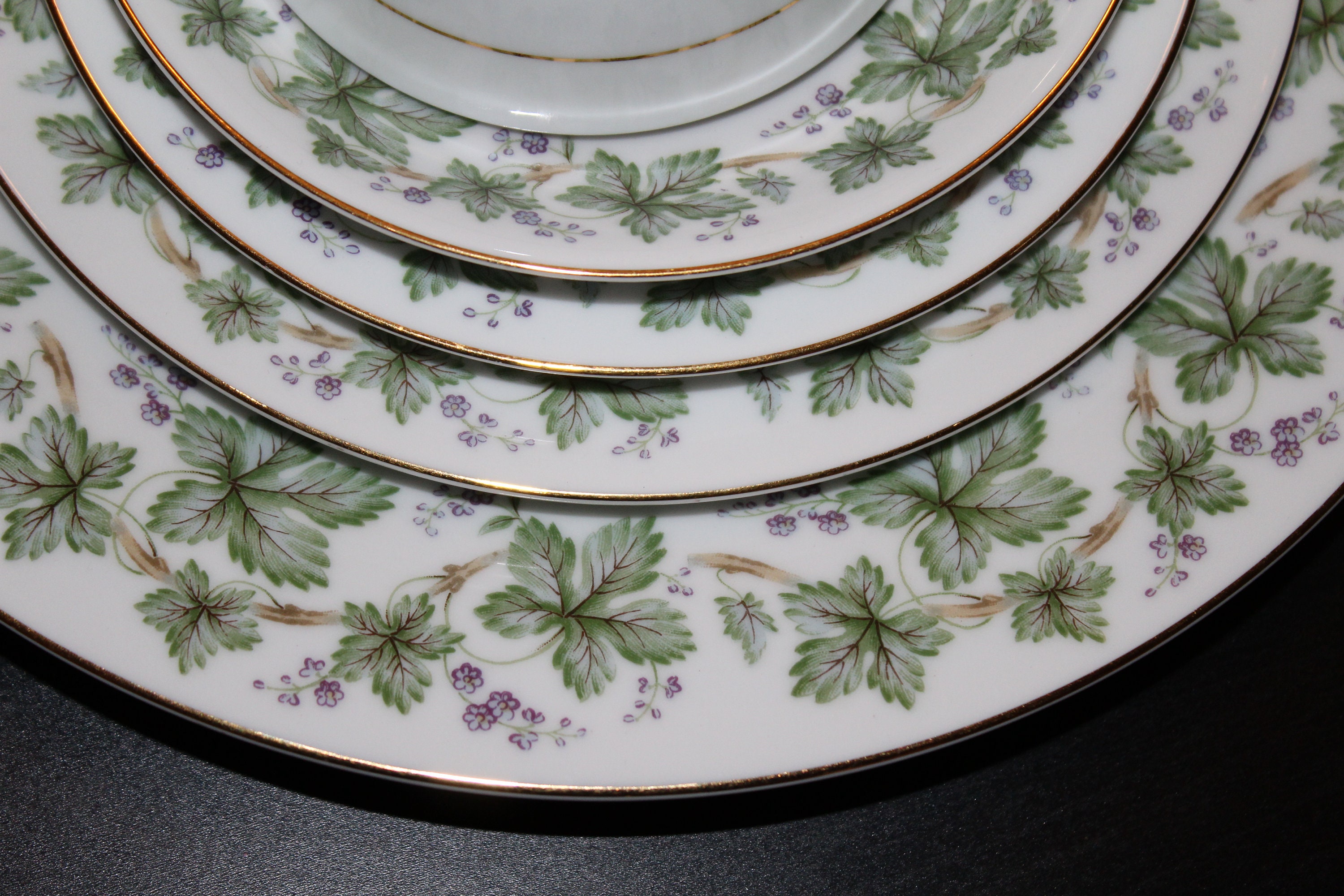 Rare Vintage Noritake Madera(5106) Fine Bone China Set for 6 Rare Vintage Noritake Madera(5106) Fine Bone China Set for 6