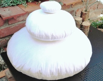 Round cushions from 20 cm Ø to 140 cm Ø