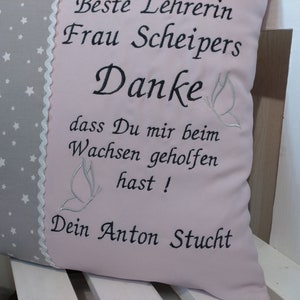 Kissen bestickt Bild 2