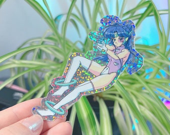 Aiko holographic glitter stickers