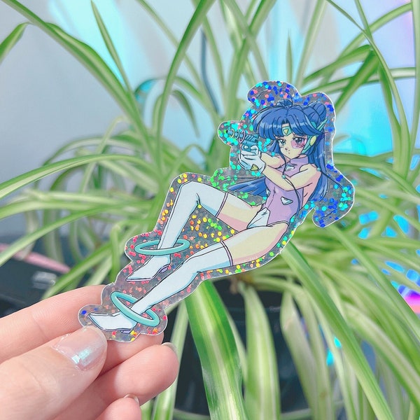 Aiko holographic glitter Sticker
