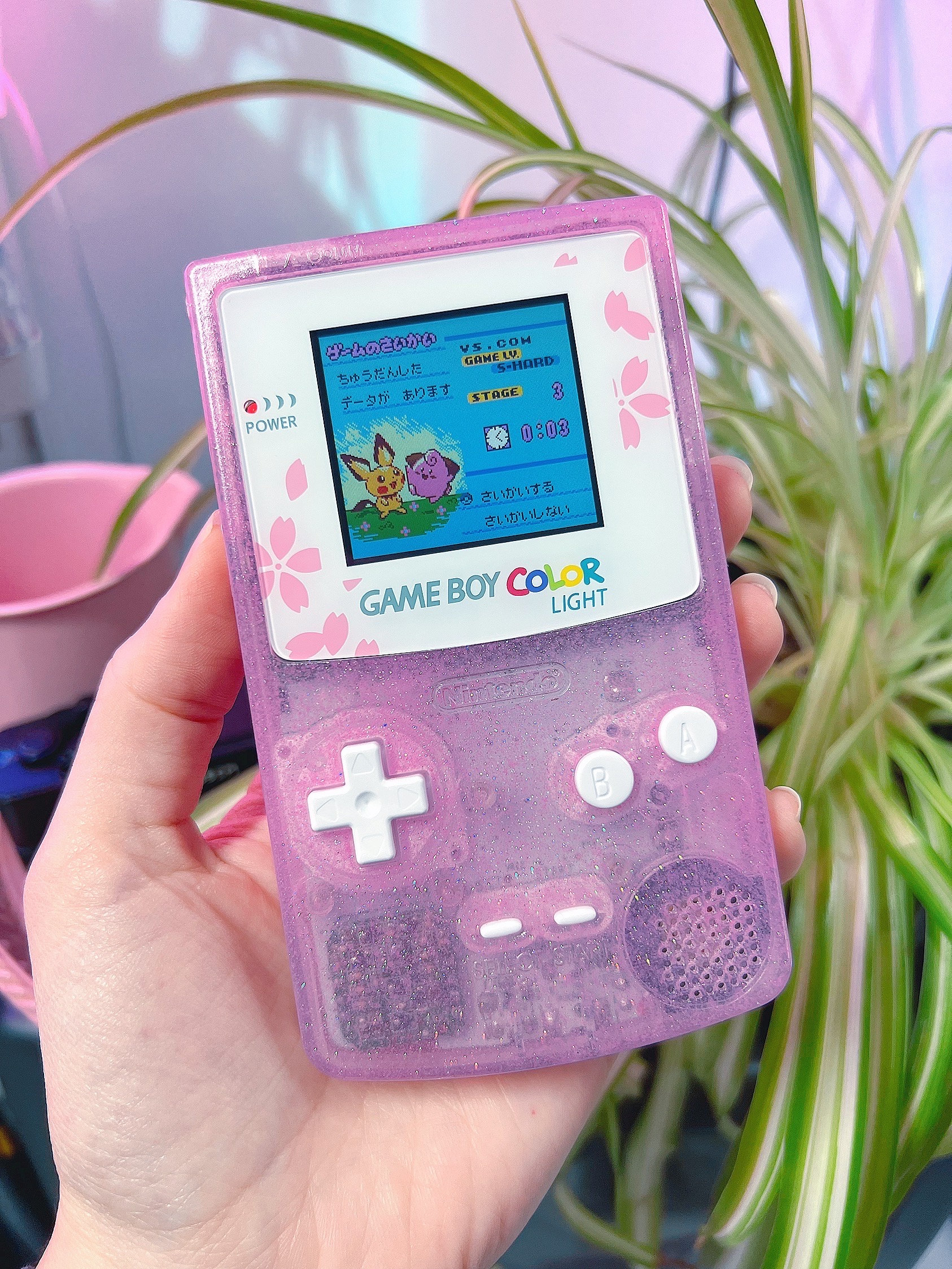 Gameboy Color Analog Pocket Gameboy Gameboy Color LIGHT Clear Pink