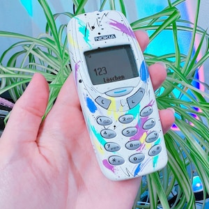 Nokia 3310 Custom Painted FUNCTIONAL - Etsy