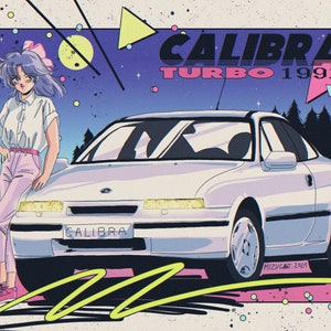 Calibra Turbo 1992 Print