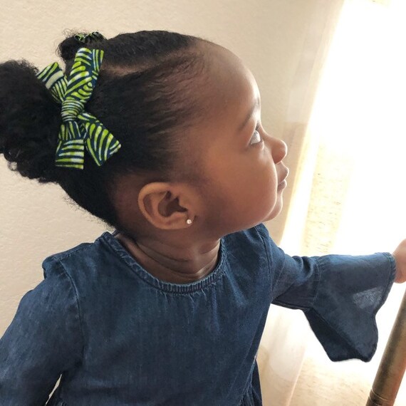 African fabric hair clip African hair accessory hair clip baby girl clip toddler girl clip Bow hair clip African hair clip
