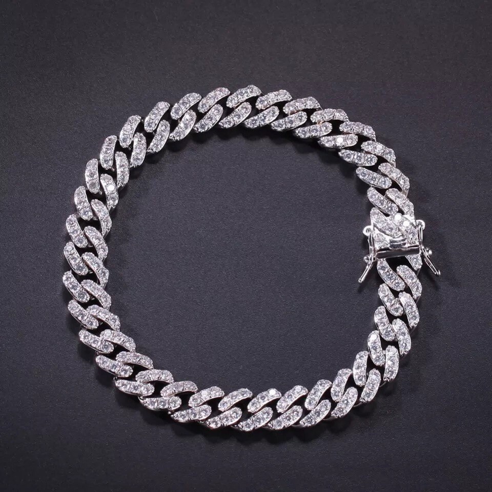cuban anklet , 9mm cuban anklet , gold anklet , men anklet, gift for …