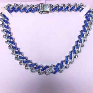 Colorful Cuban Link Chain Enamel Necklace Bracelet Set Hip Hop Jewelry For  Men And Women - Temu