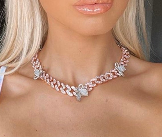 Butterfly 2024 cuban choker
