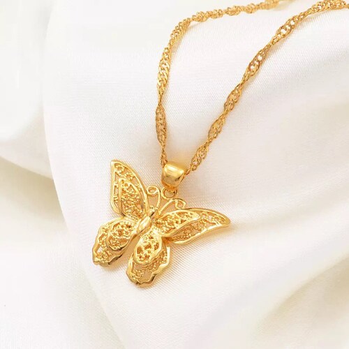 Sale 18k Gold Plated Butterfly 