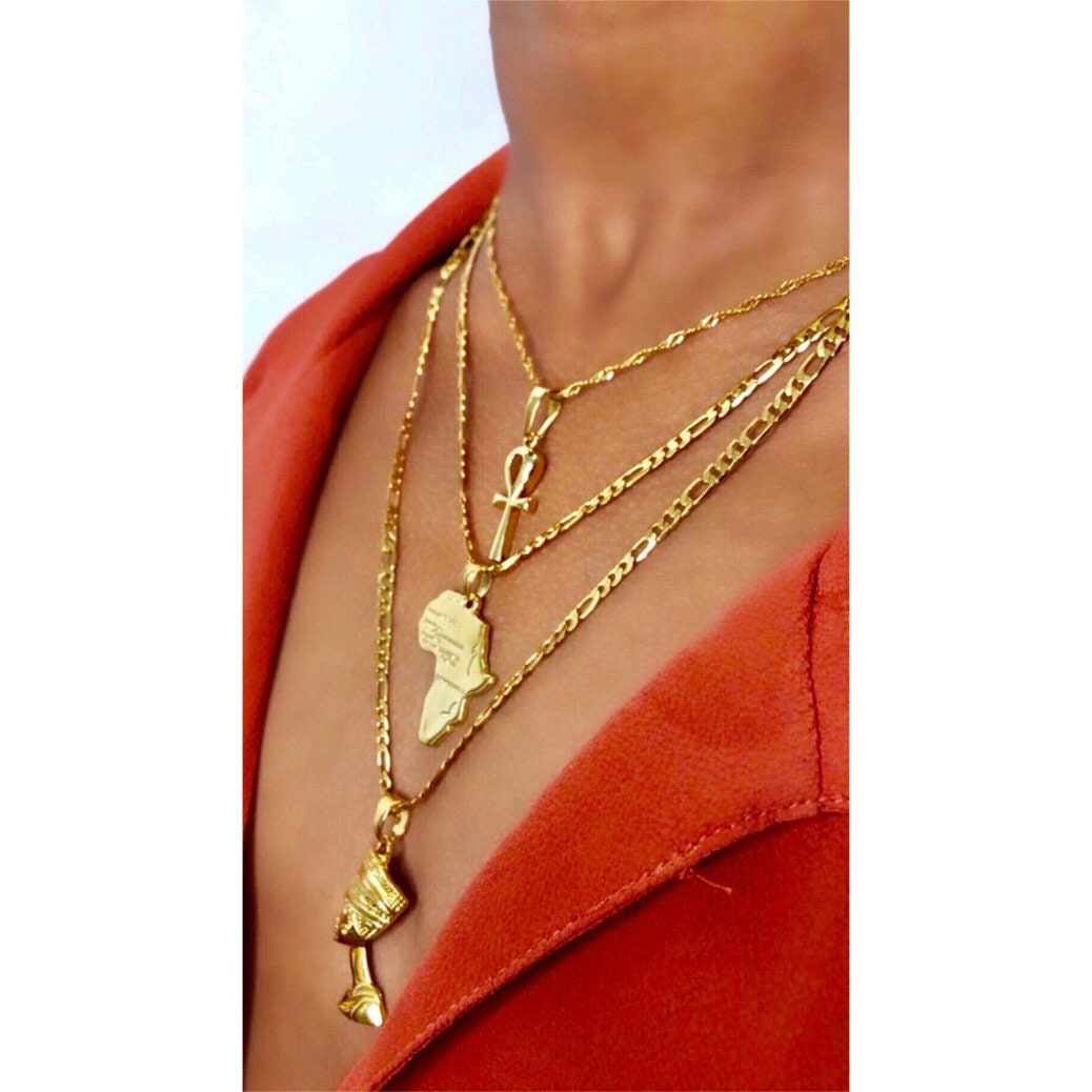 Ankh Necklace Africa Necklace and 