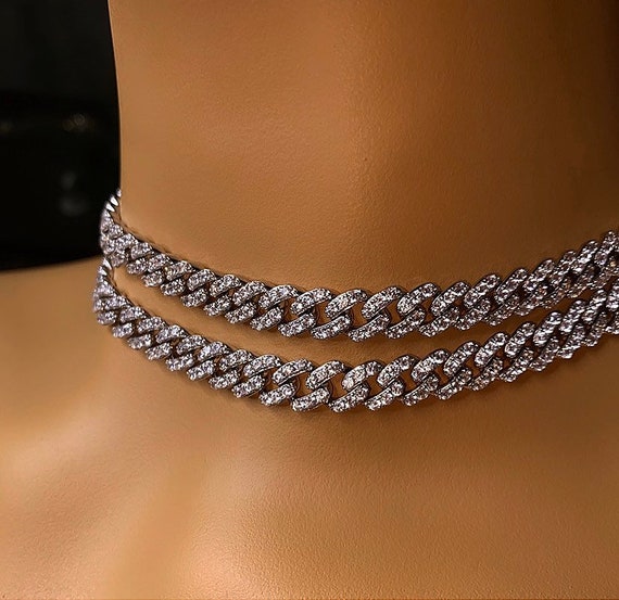 Mini cuban link sale chain