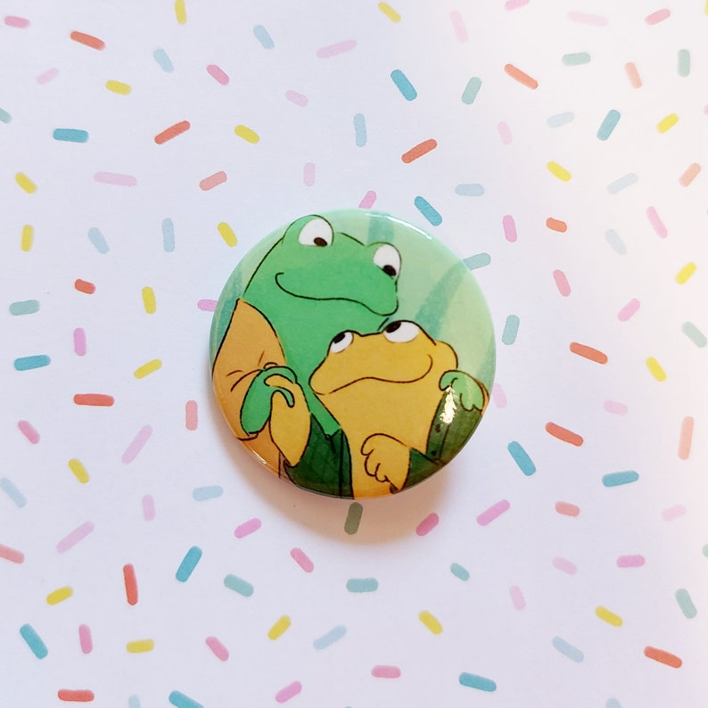 Bluey Frog and Toad Buttons 1.5 Inch Etsy Canada