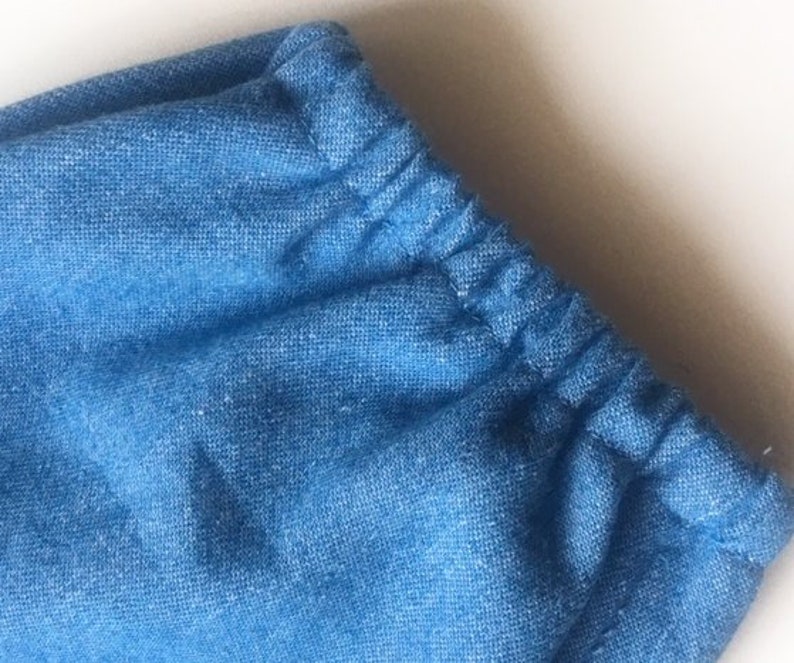 116 size bloomers 110 blue 5 Years soft size dwarf applications made of denim children/'s pants