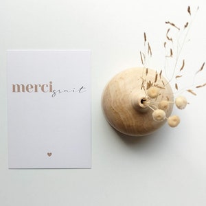 Postkarte "merci gsait"
