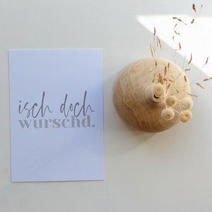 Postkarte "Wurst"