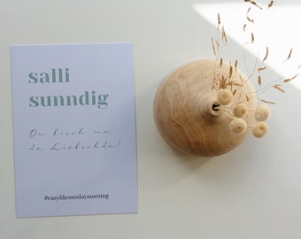 Postkarte "Sonntag"