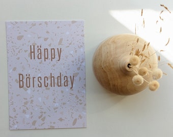 Postkarte "Happy Birthday"