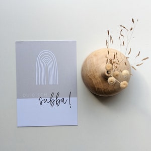 Postkarte "Du bisch subba!"