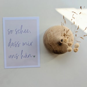 Postkarte "so schön"
