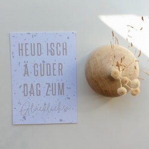 Postkarte "glücklich"