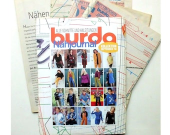 burda Nähjournal / Kollektion September '98 / Alle Schnitte und Anleitungen