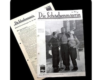 Zeitdokument RARITÄT ! Historische Handarbeits-Zeitung / Die Schachenmayrin / Heft 11 / Jahrgang 1933