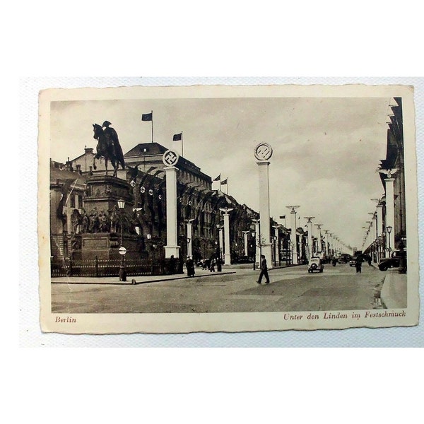 Ansichtskarte Berlin 1940er Jahre / Unter den Linden / Sammlerobjekt