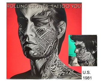 Original Schallplatte von 1981 / Rolling Stones " Tatoo You" / LP Vinyl 1981, Rolling Stones Records U.S. / COC 16052